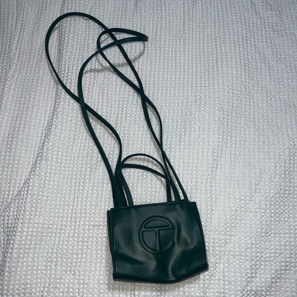 Small Dark Olive Telfar Shopping Bag - Size Small - Picture 4 of 5